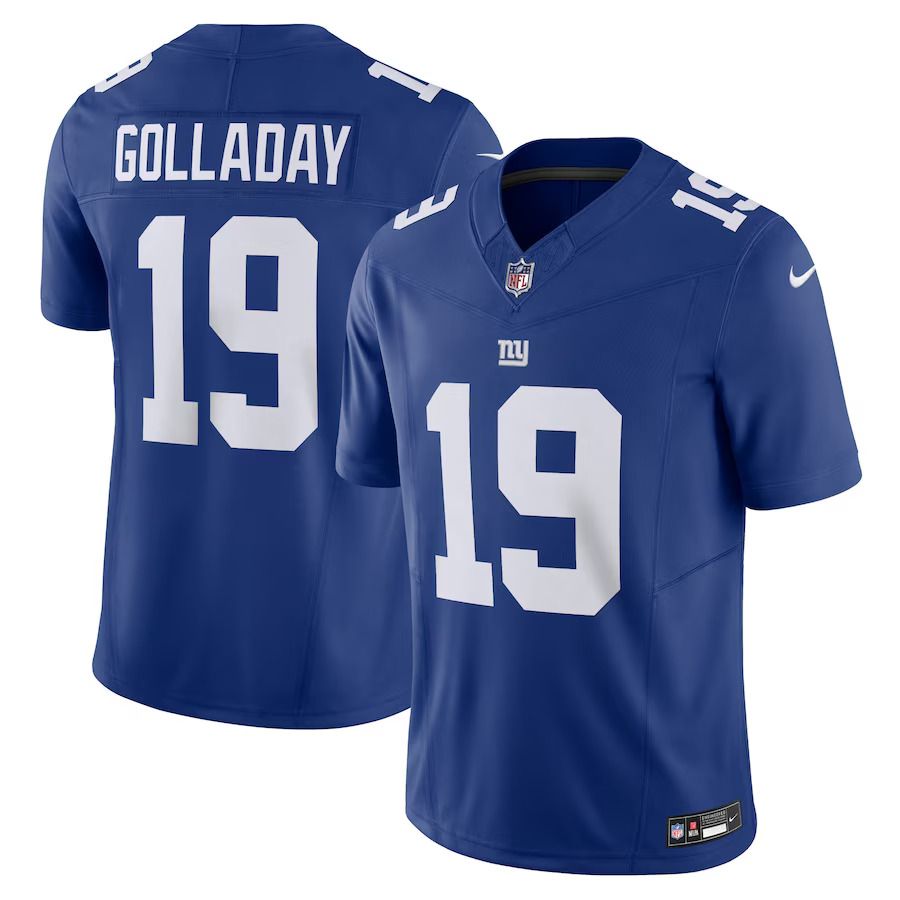 Men New York Giants #19 Kenny Golladay Nike Royal Vapor F.U.S.E. Limited NFL Jersey->seattle seahawks->NFL Jersey